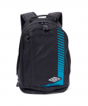 Рюкзак Umbro Medusa Backpack 30647U, черный/белый/голубой