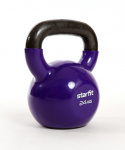 Гиря виниловая Starfit DB-401, 24 кг, фиолетовый