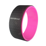 Колесо для йоги BF-YW01 (розовый/черный)