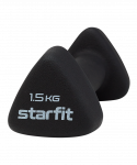 Гантель неопреновая Starfit DB-205 1,5 кг, черный