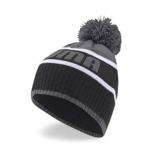 Шапка спортивная PUMA Pom Beanie, 02403901, черно-серый (Взрослый) ― купить в Москве. Цена, фото, описание, продажа, отзывы. Выбрать, заказать с доставкой. | Интернет-магазин SPORTAVA.RU