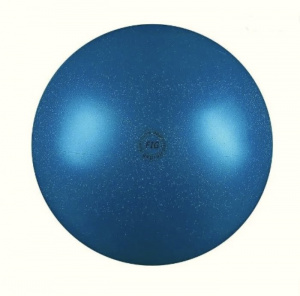Мяч для художественной гимнастики Нужный спорт FIG 19 см 420 гр металлик с блестками AB2801В (синий) ― купить в Москве. Цена, фото, описание, продажа, отзывы. Выбрать, заказать с доставкой. | Интернет-магазин SPORTAVA.RU