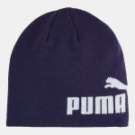 Шапка PUMA ESS Cuffless Beanie, 02563602, темно-синий (Универсальный)