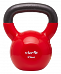 Гиря виниловая Starfit DB-401, 16 кг, красный