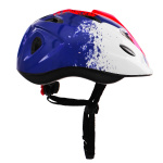 Шлем детский RGX WX-H10 TRICOLOR с регулировкой размера (50-57)