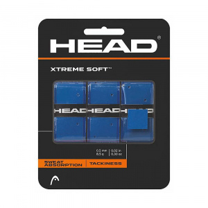 Овергрип Head Xtreme Soft, 285104-BL, 0.5 мм, 3 шт, синий ― купить в Москве. Цена, фото, описание, продажа, отзывы. Выбрать, заказать с доставкой. | Интернет-магазин SPORTAVA.RU
