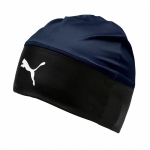 Шапка спортивная PUMA LIGA Beanie, 02235505, черно-синяя (Универсальный) ― купить в Москве. Цена, фото, описание, продажа, отзывы. Выбрать, заказать с доставкой. | Интернет-магазин SPORTAVA.RU