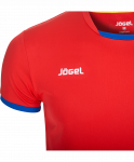 Футболка волейбольная Jögel JVT-1030-027, красный/синий