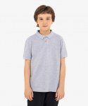 Поло Jögel ESSENTIAL Cotton Polo, серый меланж, детский