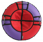 Тюбинг Hubster Хайп красный-фиолетовый (110см)