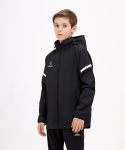 Куртка ветрозащитная JÖGEL CAMP 2 Rain Jacket, черный, детский