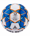 Мяч футбольный Select Diamond IMS №5, белый/синий/оранжевый (5)