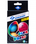 Мяч для настольного тенниса Donic Colour Popps Poly, 6 шт.