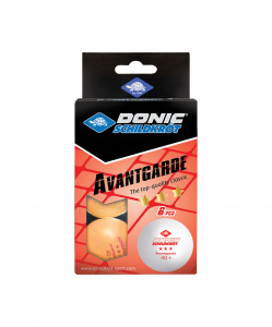 Мяч для настольного тенниса Donic 3* Avantgarde, оранжевый, 6 шт. ― купить в Москве. Цена, фото, описание, продажа, отзывы. Выбрать, заказать с доставкой. | Интернет-магазин SPORTAVA.RU