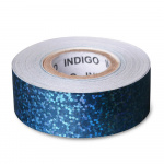 Обмотка для гимнастического обруча INDIGO Crystal IN139-BL, 20мм*14м, синий