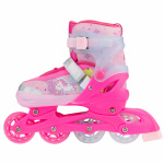 Раздвижные роликовые коньки Alpha Caprice CK-SK-P320-30 Pink (антистресс сквиш лапка в подарок)
