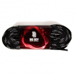 Шнурки для коньков BIG BOY Comfort Line с пропиткой BB-LACES-CL-244BK, 244см, черный (244см)