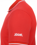 Поло Jögel JPP-5101-021, красный/белый