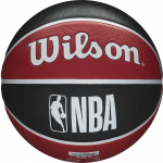 Мяч баскетбольный Wilson NBA Team Tribute Chicago Bulls, WTB1300XBCHI, размер 7 (7)