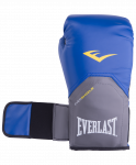 Перчатки боксерские Everlast Pro Style Elite 2208E, 8oz, к/з, синие