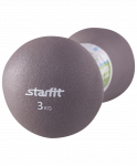 Гантель неопреновая Starfit DB-202 3 кг, теплая серая