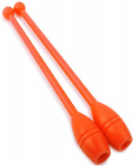 Булавы для художественной гимнастики СТРОМ У717, 45 см (оранжевые)