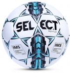 Мяч футбольный SELECT ROYALE, 814117-102 бел/син, размер 4