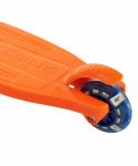БЕЗ УПАКОВКИ Самокат Ridex 3-колесный Loop, 120/70 мм, оранжевый/синий