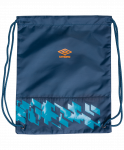 Сумка Umbro Veloce Gymsack 30664U, синий/оранжевый/голубой