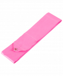 Лента для художественной гимнастики Amely AGR-201 6м, с палочкой 56 см, розовый