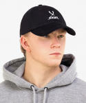 Бейсболка Jögel ESSENTIAL Classic Logo Cap, черный (57-59)