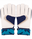Перчатки вратарские Umbro Veloce Glove JNR 20908U, синий/оранжевый/голубой