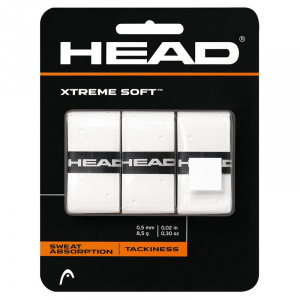 Овергрип Head Xtreme Soft, 285104-WH, 0.5 мм, 3 шт, белый ― купить в Москве. Цена, фото, описание, продажа, отзывы. Выбрать, заказать с доставкой. | Интернет-магазин SPORTAVA.RU