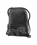 Рюкзак-мешок TYR Drawstring Backpack, LPSO2/001, черный