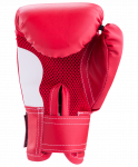Перчатки боксерские детские, Rusco 6oz, к/з, красный