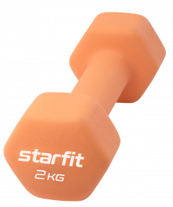 БЕЗ УПАКОВКИ Гантель неопреновая Starfit DB-201 2 кг, оранжевый пастель ― купить в Москве. Цена, фото, описание, продажа, отзывы. Выбрать, заказать с доставкой. | Интернет-магазин SPORTAVA.RU