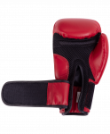 Перчатки боксерские Green Hill SILVER BGS-2039, 10oz, к/з, красный
