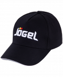 Бейсболка Jögel JC-1701-061, хлопок, черный/белый