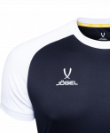 Футболка игровая Jögel CAMP Reglan Jersey, черный/белый, детский