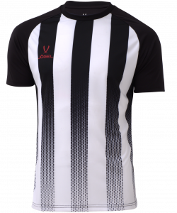 Футболка игровая Jögel Camp Striped Jersey, белый/черный, детский ― купить в Москве. Цена, фото, описание, продажа, отзывы. Выбрать, заказать с доставкой. | Интернет-магазин SPORTAVA.RU