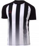 Футболка игровая Jögel Camp Striped Jersey, белый/черный