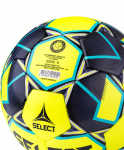 Мяч футбольный Select X-Turf IMS 810118, №5, желтый/черный/синий (5)