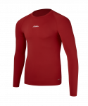 Футболка компрессионная с длинным рукавом JÖGEL CAMP PerFormDRY Baselayer LS Tee, гранатовый