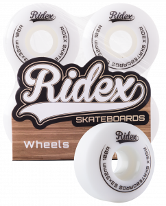 Комплект колес для скейтборда Ridex SB, 53*32, белый, 4 шт. ― купить в Москве. Цена, фото, описание, продажа, отзывы. Выбрать, заказать с доставкой. | Интернет-магазин SPORTAVA.RU