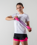 Булавы для художественной гимнастики Chanté Exam, 44 см, фиолетовый/розовый