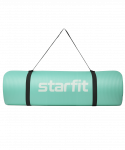 Коврик для йоги и фитнеса Starfit FM-301, NBR, 183x58x1,2 см, мятный