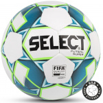 Мяч футзал. SELECT Futsal Super V22 3613446002,р.4, FIFA Pro, ПУ,руч.сш,бел-син-зел (4)