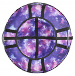 Тюбинг Hubster Люкс Pro Галактика, Фиолетовый (105см)