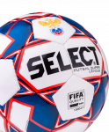 Мяч футзальный Select Super League АМФР FIFA 1000417, №4, белый/синий/красный (4)