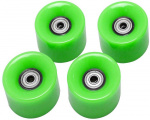Набор колес для миниборда цвет зеленый Atemi (подшипник ABEC-5), AW-18.08